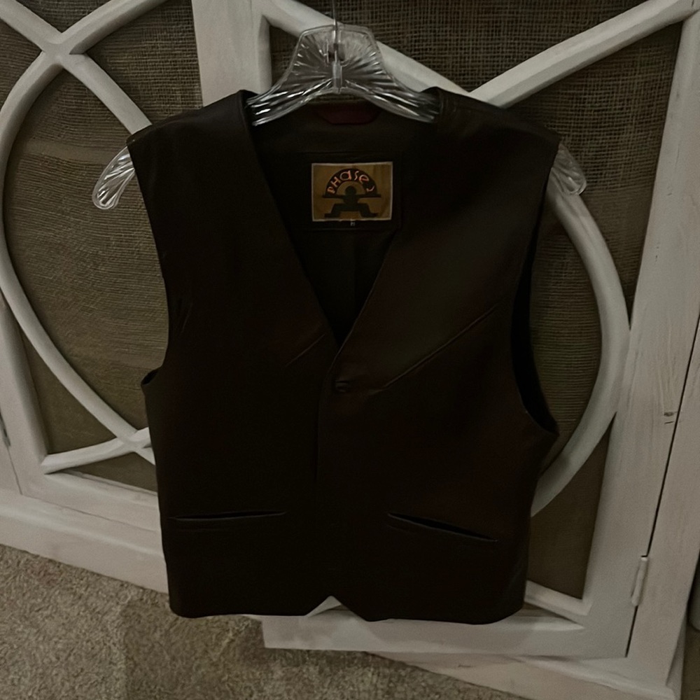 Phase 2 leather vest